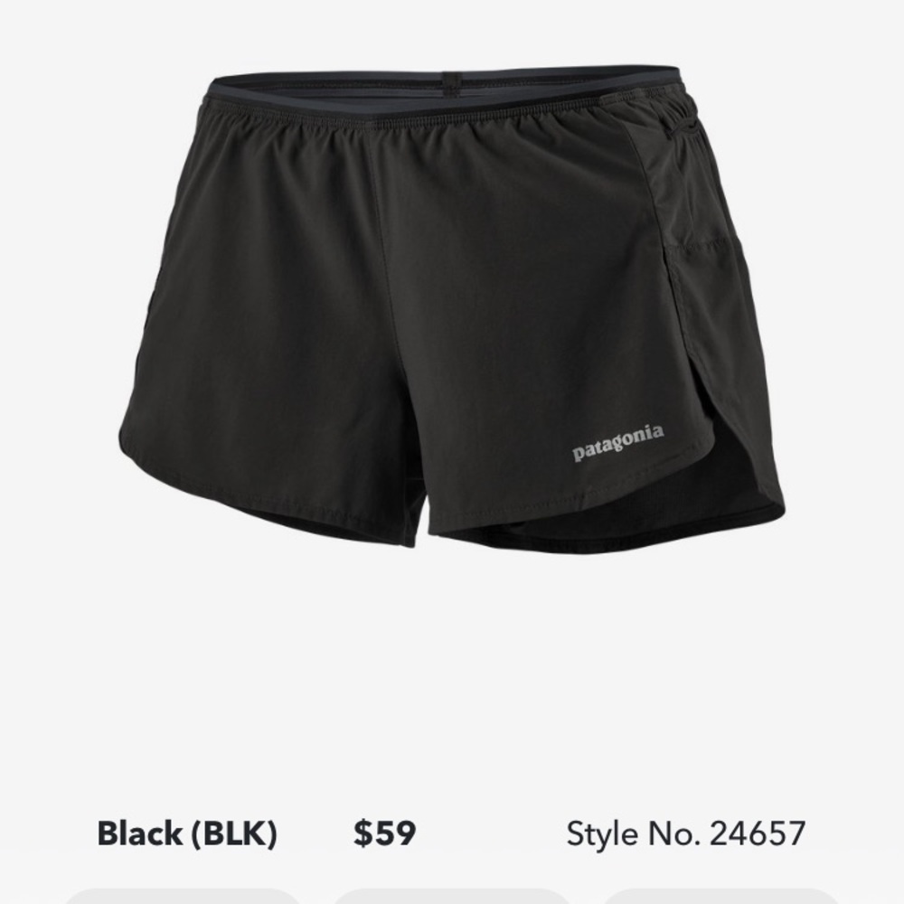 Patagonia running shorts